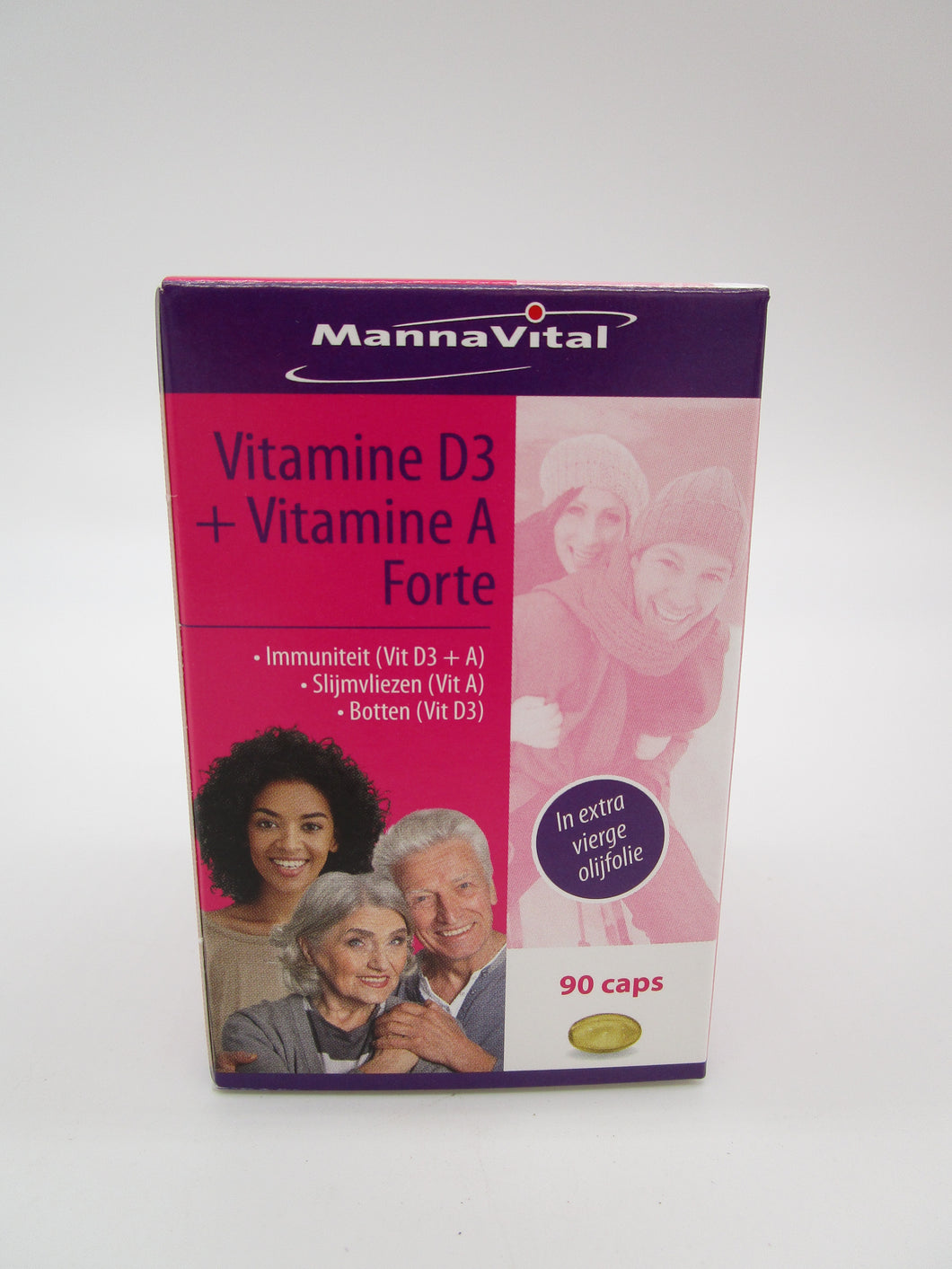 Mannavital Vit D3 + Vitamine A Forte