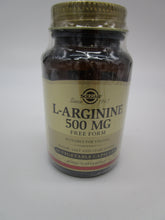 Afbeelding in Gallery-weergave laden, Solgar L-arginine 500 mg
