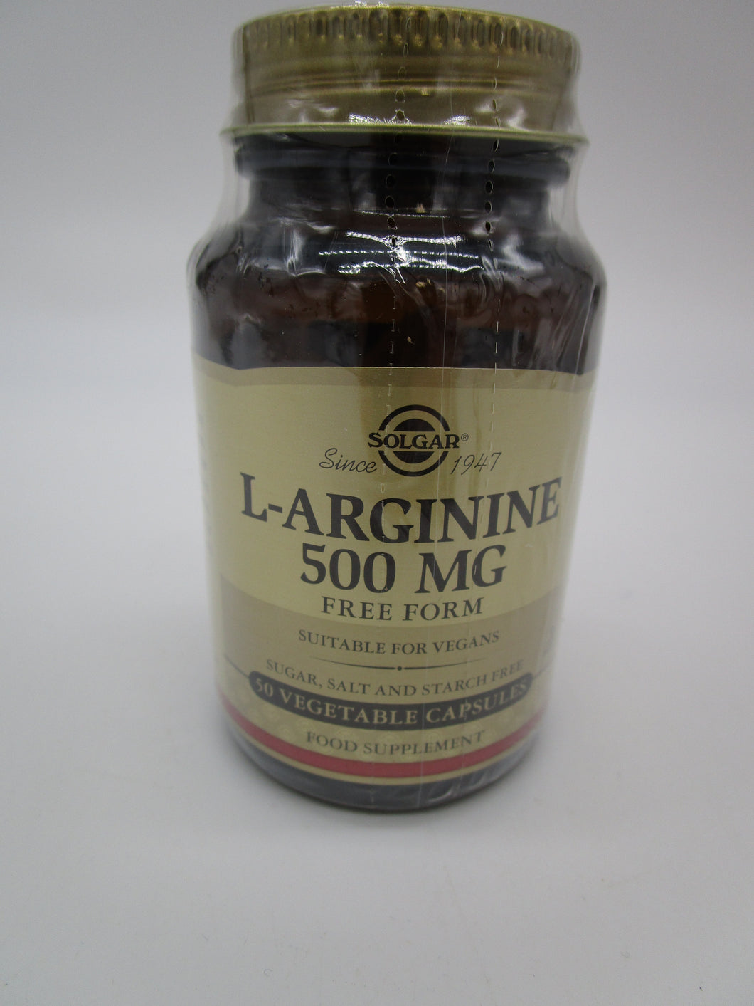 Solgar L-arginine 500 mg