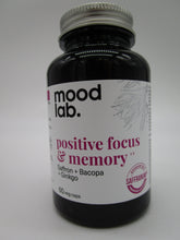 Afbeelding in Gallery-weergave laden, Mood Lab positive focus &amp; memory 60 capsules
