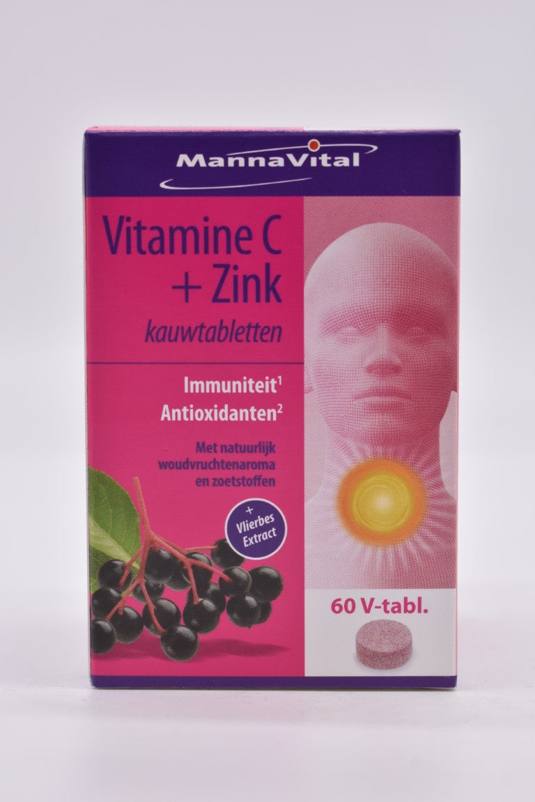 zink + vitamine c + vlier
