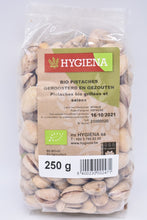 Afbeelding in Gallery-weergave laden, Hygiëna bio geroosterd en gezouten pistache noten
