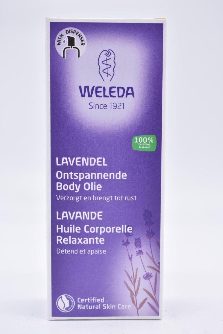 weleda lavendel ontspannende bodyolie