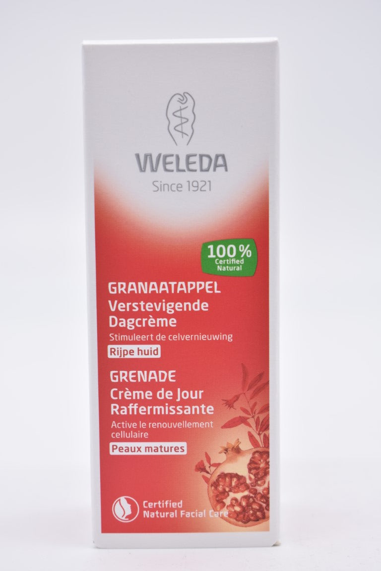 <transcy>crème de jour raffermissante à la grenade weleda</transcy>