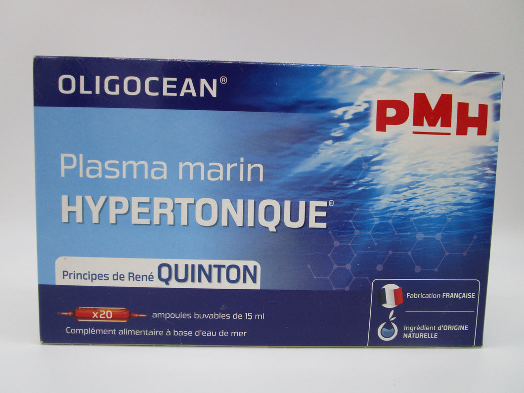 PMH Oligoecan Plasma marin Hypertonique 20 amp.