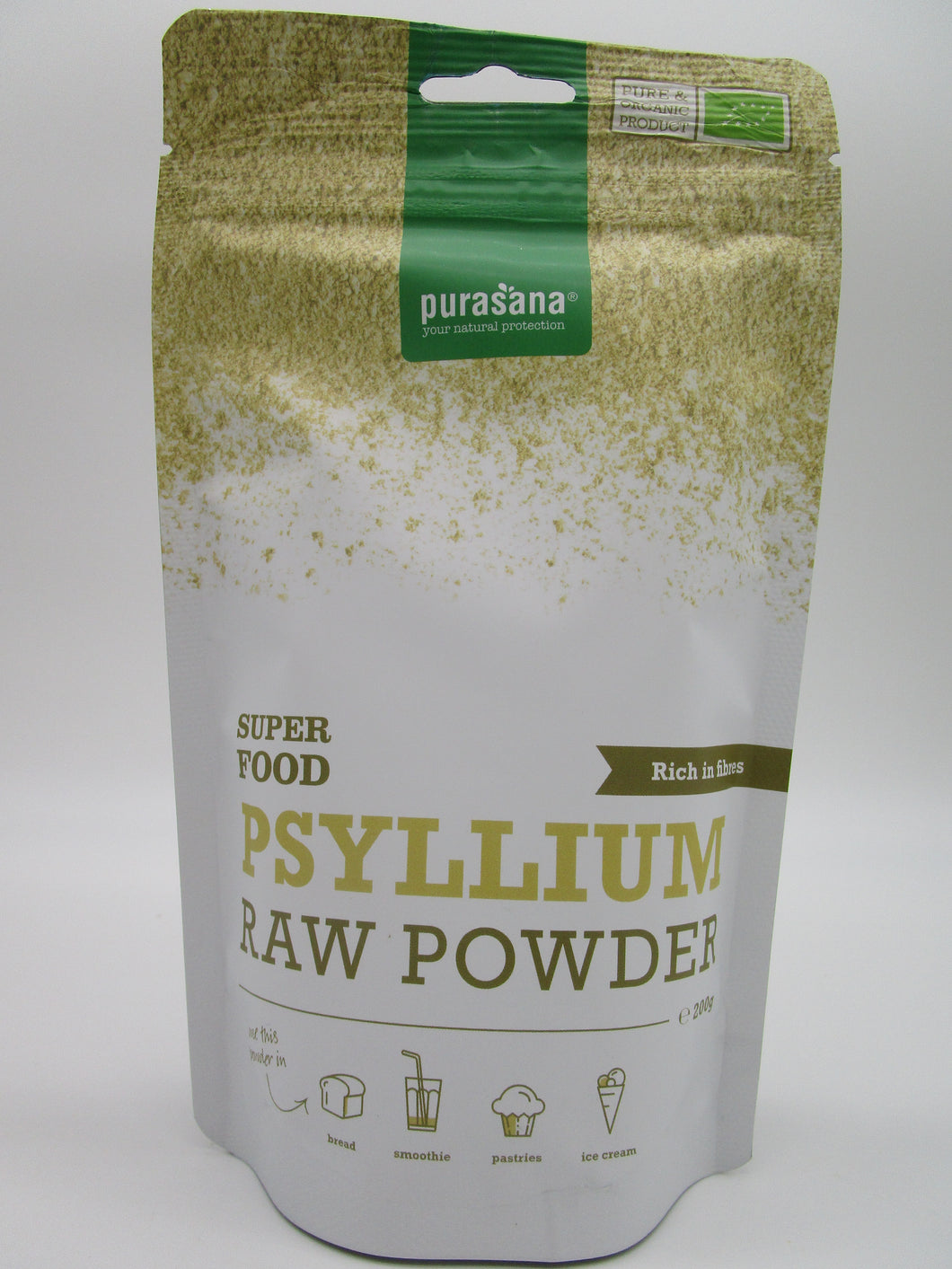 Purasana Psyllium raw powder 200 gr