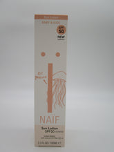 Afbeelding in Gallery-weergave laden, Naif Sun Lotion SPF50 baby &amp; kids 100 ml
