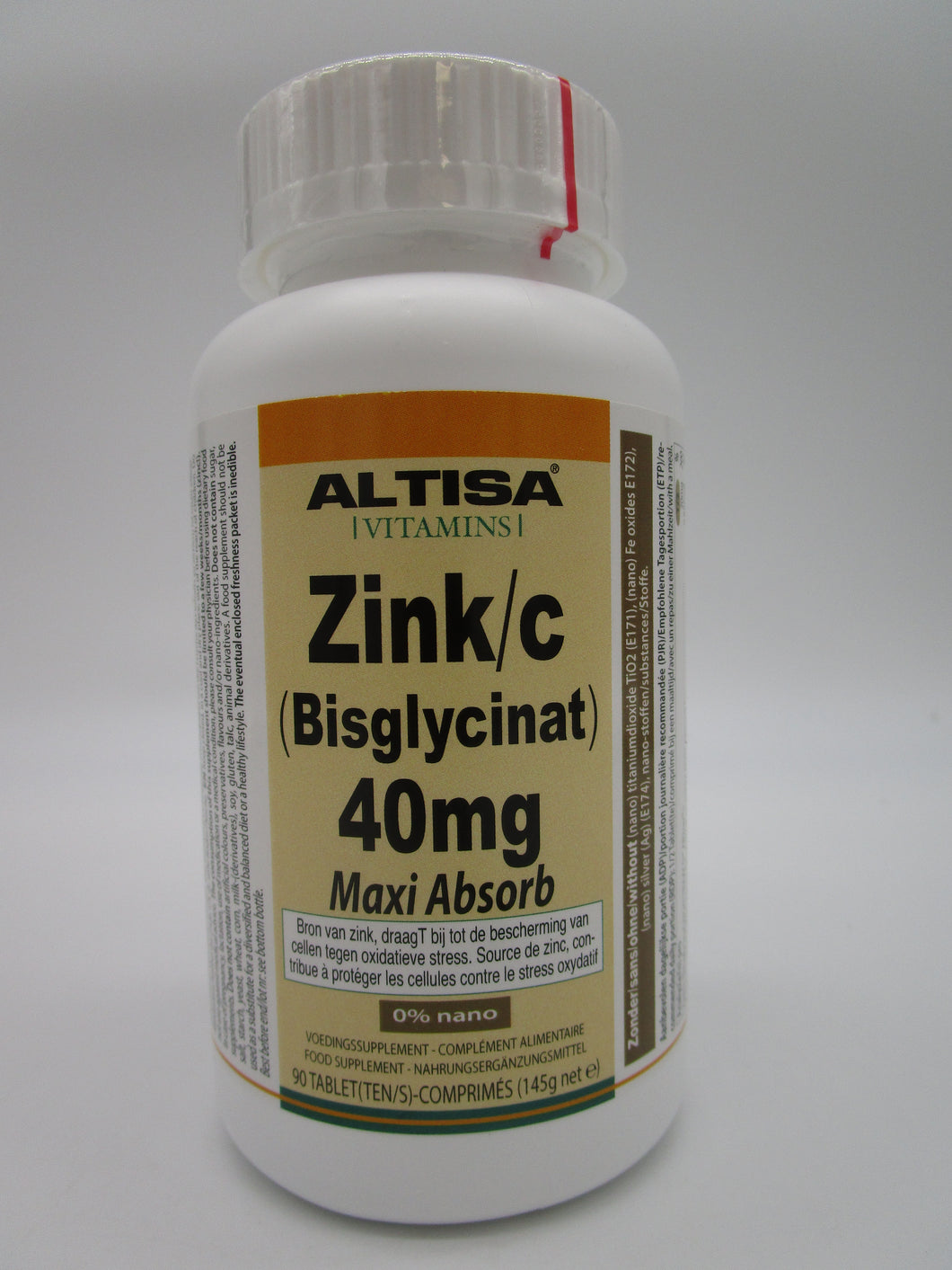 Altisa Zink 40 mg 90 tab.